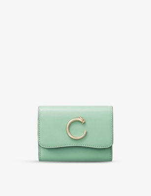 Cartier Green Trouserhère De Mini Leather Wallet