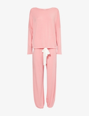 EBERJEY: Gisele Slouchy relaxed-fit stretch-jersey pyjamas
