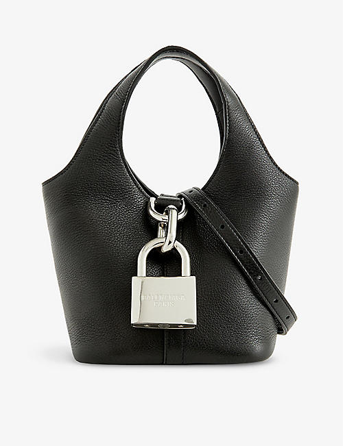 BALENCIAGA: Locker small leather cross-body bag
