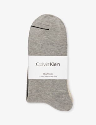 Set of 3 pairs of Calvin Klein - grey socks: Packs for man brand Ca