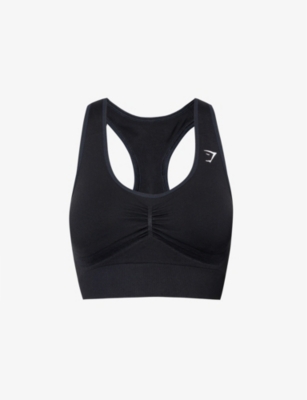 GYMSHARK: Contour stretch-woven sports bra