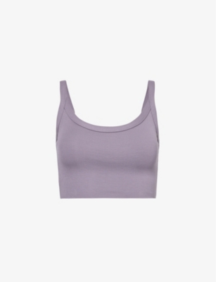 GYMSHARK: Everywear cropped stretch-cotton top