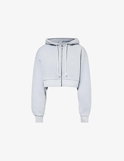 GYMSHARK: Everywear Comfort brand-print cotton-jersey hoody
