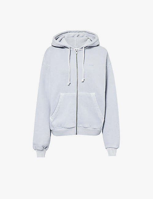 GYMSHARK: Everywear Comfort brand-print cotton-jersey hoody