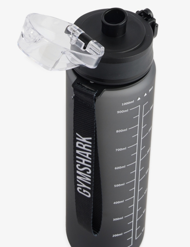 Branded plastic sports bottle
