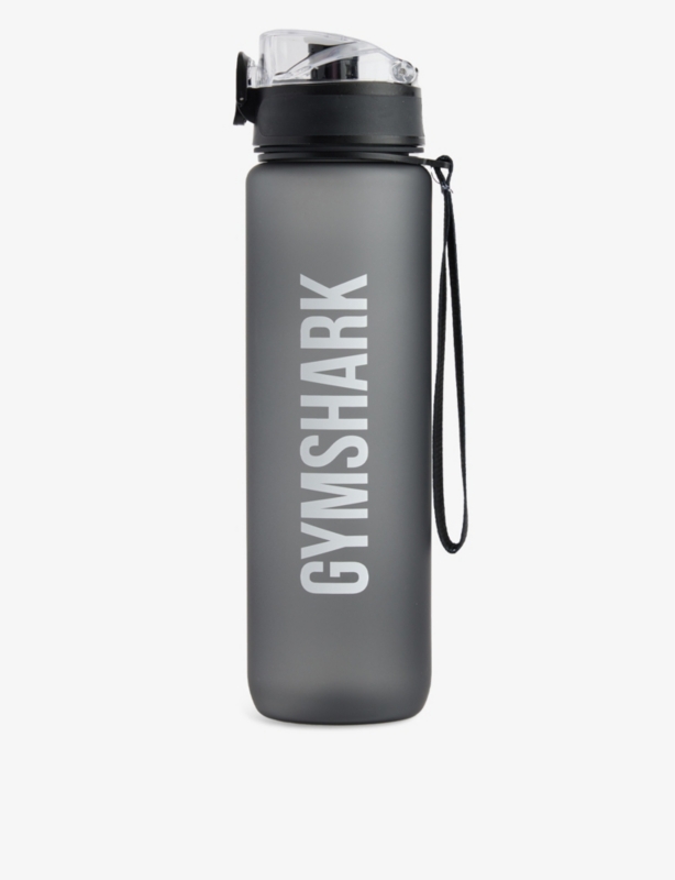 Branded plastic sports bottle