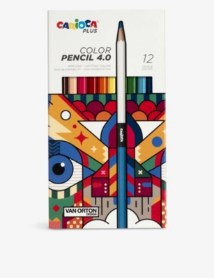 CARIOCA: Plus Van Orten 12-piece colour pencil set