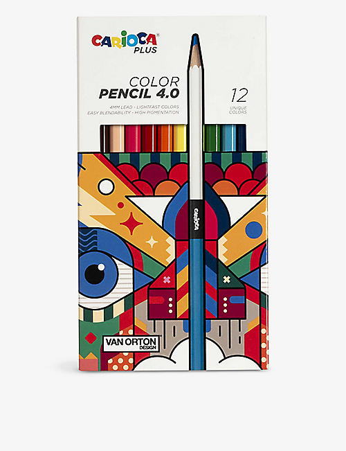 CARIOCA: Plus Van Orten 12-piece colour pencil set