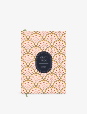 PAPIER: Floral Fans gratitude journal 15.3cm x 21.5cm