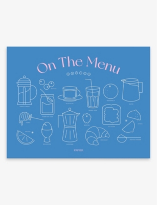 PAPIER: On The Menu meal planner