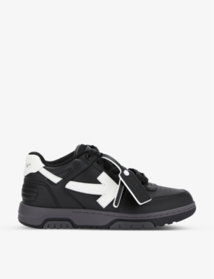 Off white shoes black and white online