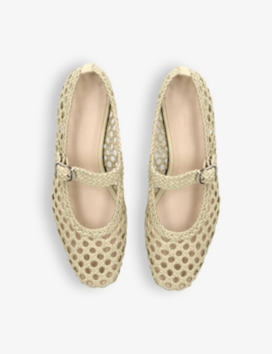 Le Monde Beryl Woman Ballet Flats Off White Size 6 Leather In White