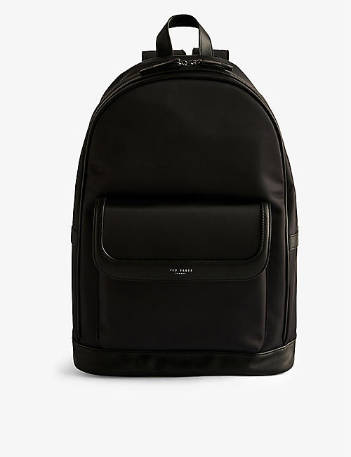 TED BAKER: Jackks branded nylon backpack