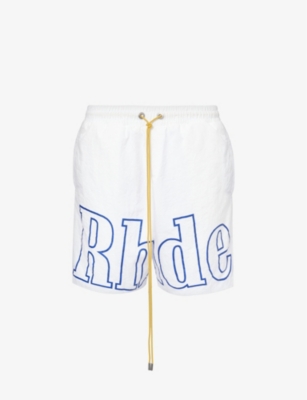 Mens white hot sale designer shorts