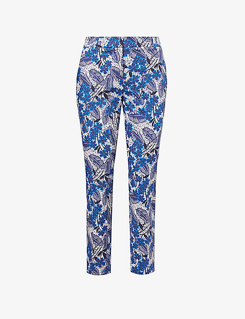 WEEKEND MAX MARA: Ravello slim-fit stretch-cotton trousers