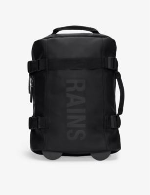 Shop Rains Texel Coated-shell Mini Cabin Bag In 01 Black