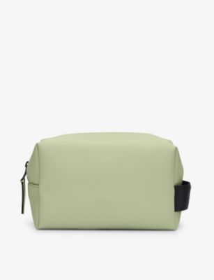 RAINS: Brand-debossed shell wash bag