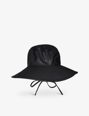 RAINS RAINS WOMEN'S 01 BLACK BOONIE SHELL BUCKET HAT