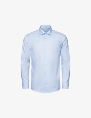 ETON: Signature Twill slim-fit cotton shirt