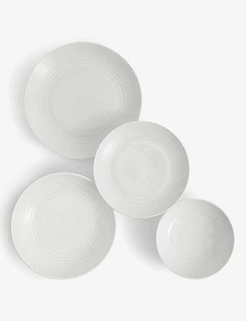 ROYAL DOULTON: Gordon Ramsay Maze 16-piece porcelain dinner set
