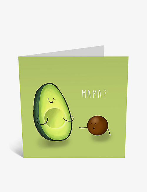 CENTRAL 23: Mama Avocado Mother's Day card 14.7cm