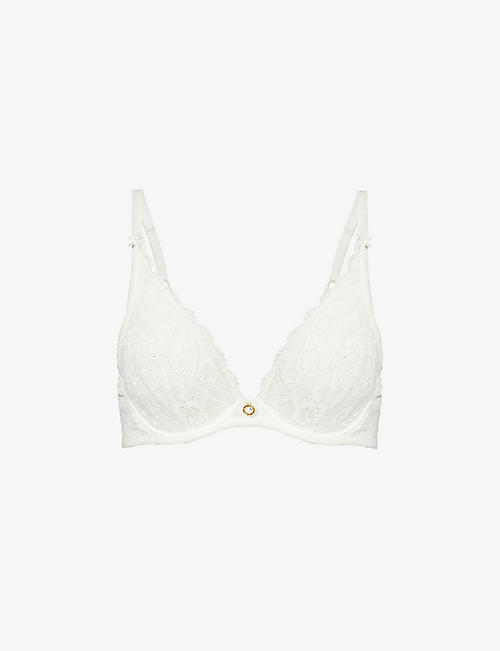AUBADE: Rosessence underwired stretch-lace bra