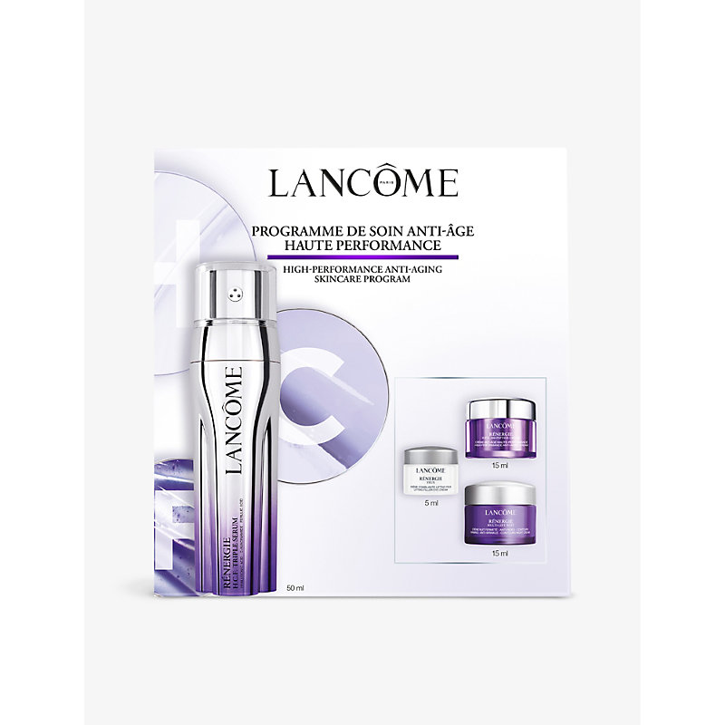 Lancôme Rénergie Triple Serum Routine Gift Set In White