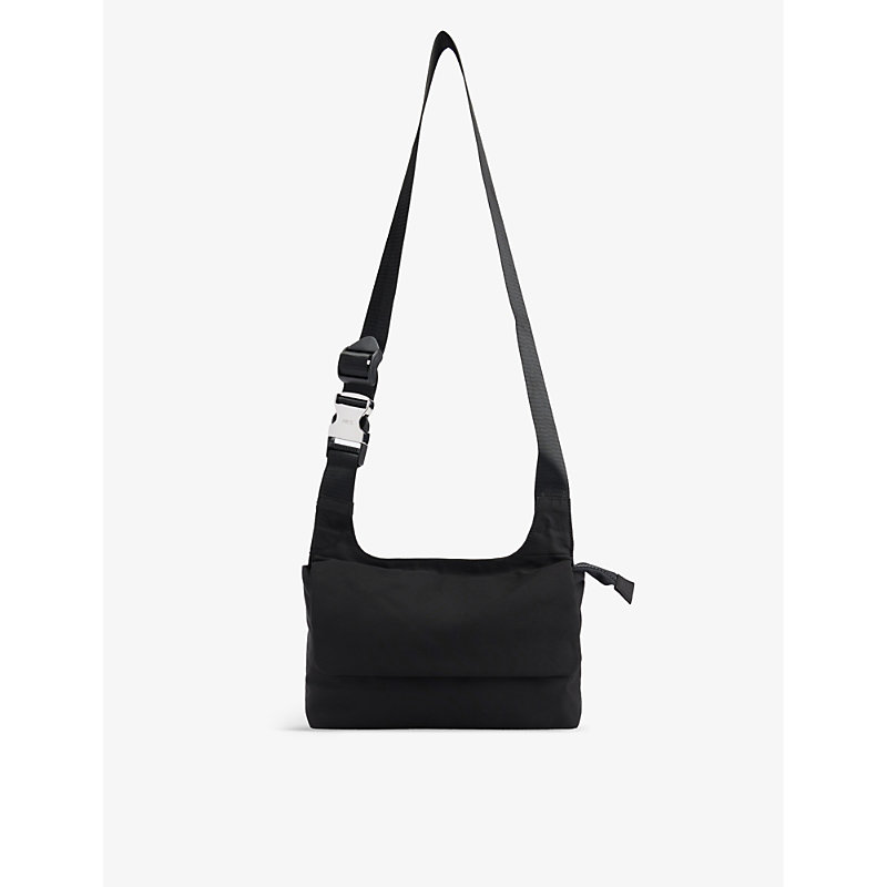 Shop Arcs Club Recycled-polyester Cross-body Bag In Black