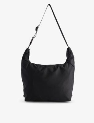 Arcs Black Hey Sling Recycled-polyester Cross-body Bag