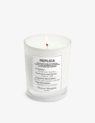 Maison Margiela Replica From The Garden Scented Wax Candle 165g In White