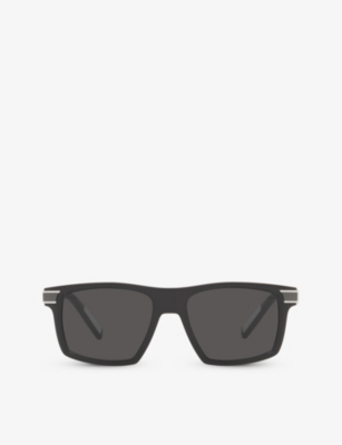 DOLCE & GABBANA: DG6160 rectangle-frame acetate sunglasses