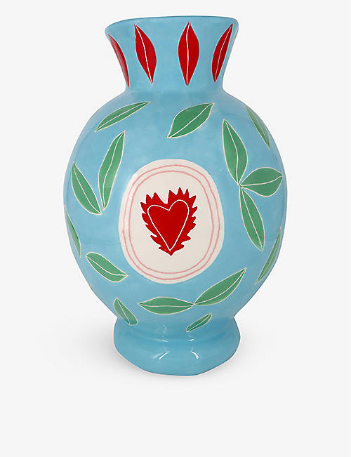 LAETITIA ROUGET: Mother Nature earthenware vase 28cm