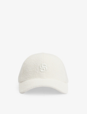 BOSS: Logo-embroidered brushed-texture woven baseball cap