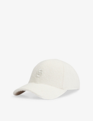 BOSS: Logo-embroidered brushed-texture woven baseball cap