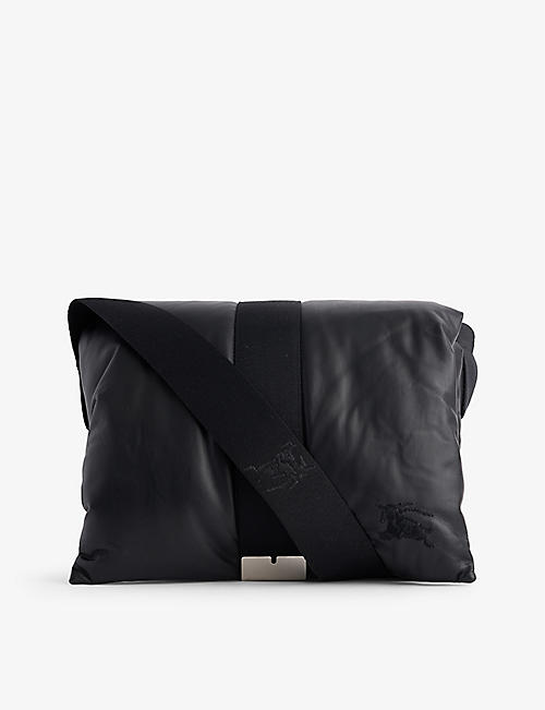 BURBERRY: Padded leather cross-body bag