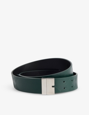 Burberry belt 2025 mens green