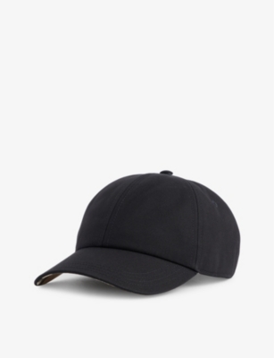 BURBERRY: Six-panel curved-brim twill cap