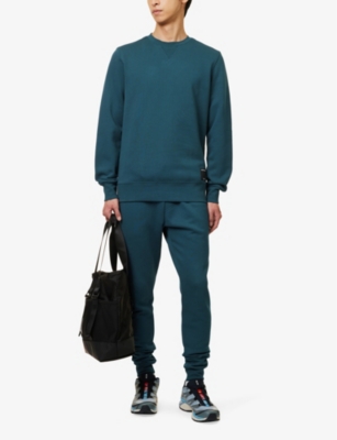 Shop Bjorn Borg Men's Reflecting Pond Centre Brand-patch Cotton-blend Sweatshirt