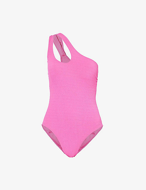 SEAFOLLY: Sea Dive padded-cups swimsuit