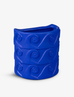 SELETTI: Magna Graecia Onde terracotta wall vase 25cm