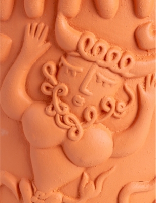 SELETTI: Antonio Aricò Mythic terracotta goblet 29.5cm