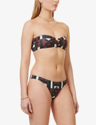 Shop Eres Women's Imprime Kaleido Eclipse Zoom Graphic-print Bandeau Bikini Top