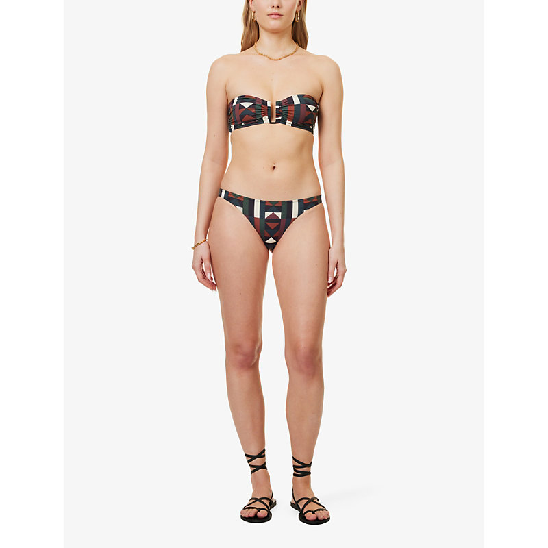 Shop Eres Women's Imprime Kaleido Eclipse Allegorie Graphic-print Mid-rise Bikini Bottoms