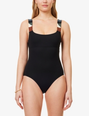 Shop Eres Women's Noir Tempo Round-neck Swimsuit