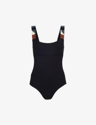 Eres Womens Noir Tempo Round-neck Swimsuit