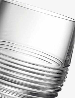 WATERFORD: Mixology mixed glass tumblers 255ml set of four