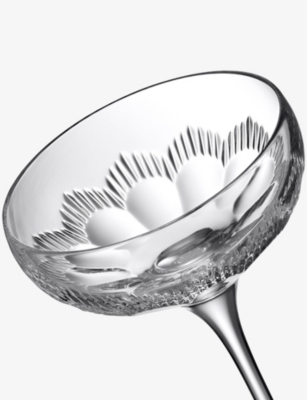 WATERFORD MIXOLOGY MIXED COUPE CRYSTAL GLASSES 120ML SET OF FOUR 