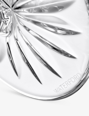 WATERFORD: Lismore crystal iced beverage glasses 350ml set of two