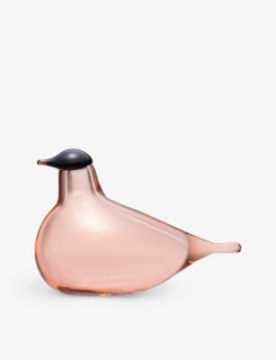 IITTALA: Birds by Toikka Chiffchaff glass ornament 8cm