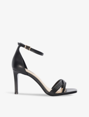 DUNE: Madrina crossover-strap leather sandals